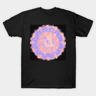 Pencil Stroke Soft Coloured Mandala T-Shirt